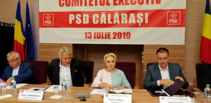 Viorica Dăncilă a fost la Călăraşi FOTO I:S.