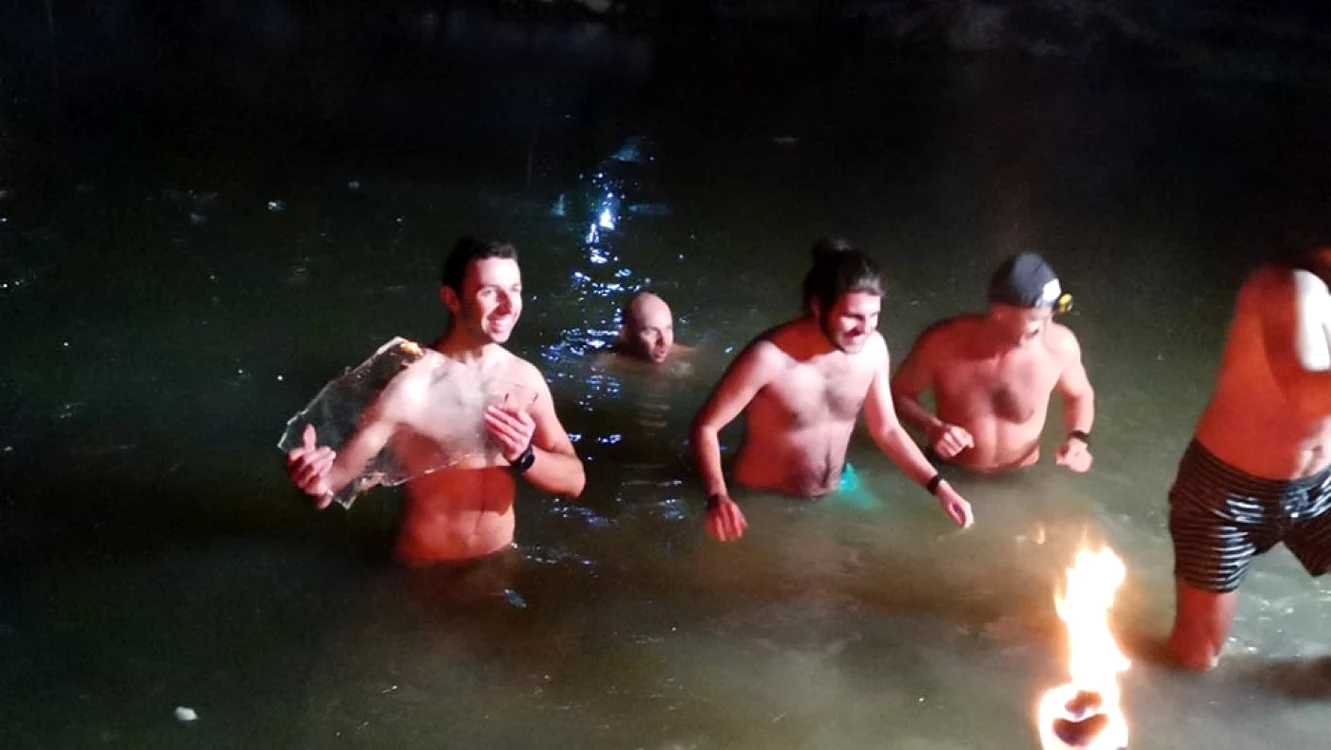 Baia la copcă lângă Timişoara FOTO Ş.Both