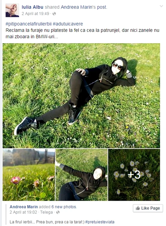 Iulia Albu a avut câteva lucruri de zis despre Andreea Marin