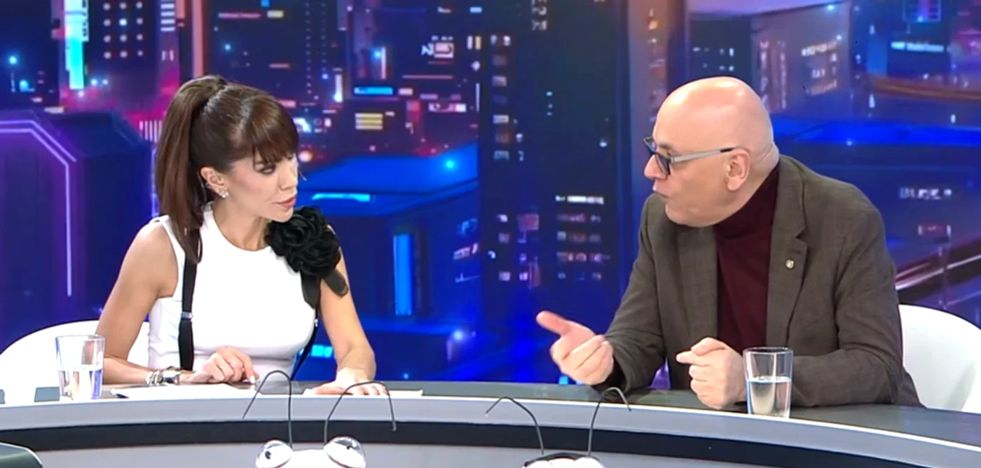 Raed Arafat, primul invitat al Denisei Rifai la Antena 1. Foto: captură video