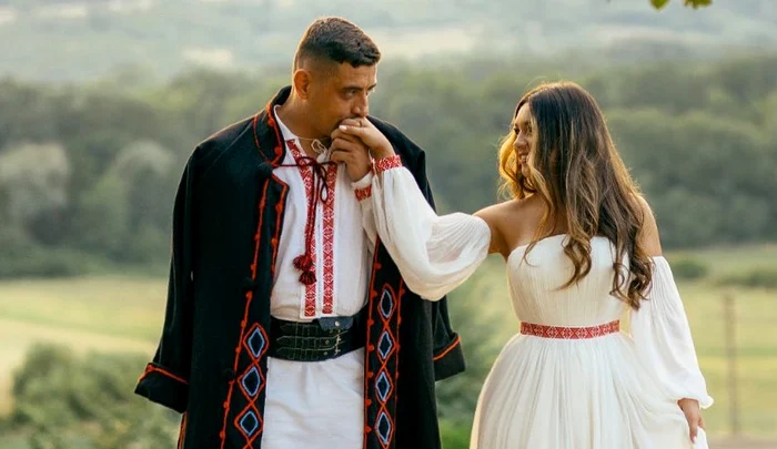 George Simion şi Ilinca Munteanu s-au căsătorit la Vâlcea, Foto: Click