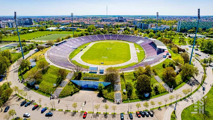 Stadionul „Dan Păltinișanu” urmează să fie demolat Foto: Alfred Simonis