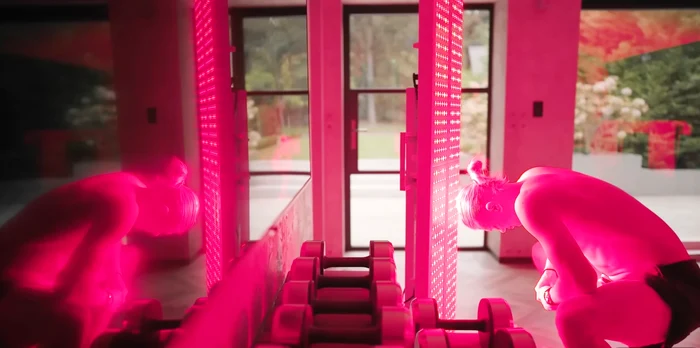 Casa norvegianului dispune și de o sală de fitness