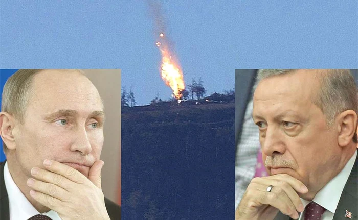 Vladimir Putin a trimis în Mediterana rachetele S-400 cu rază lungă de acţiune pentru a-şi apăra avioanele. Preşedintele turc Recep Tayyip Erdogan ştie că NATO îl susţine în caz de agresiune militarăFotografii: AFP/ AP
