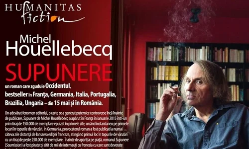 'Supunere' de Michel Houellebecq, un fenomen editorial jpeg