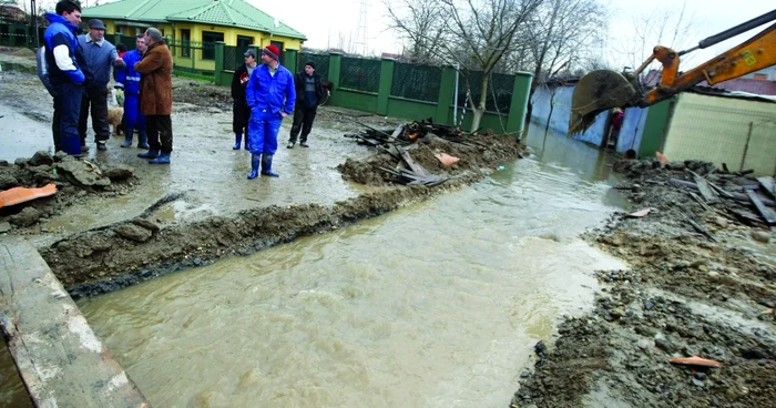 Comuna Rasova a fost grav afectată de inundaţii. FOTO Arhiva Adevărul