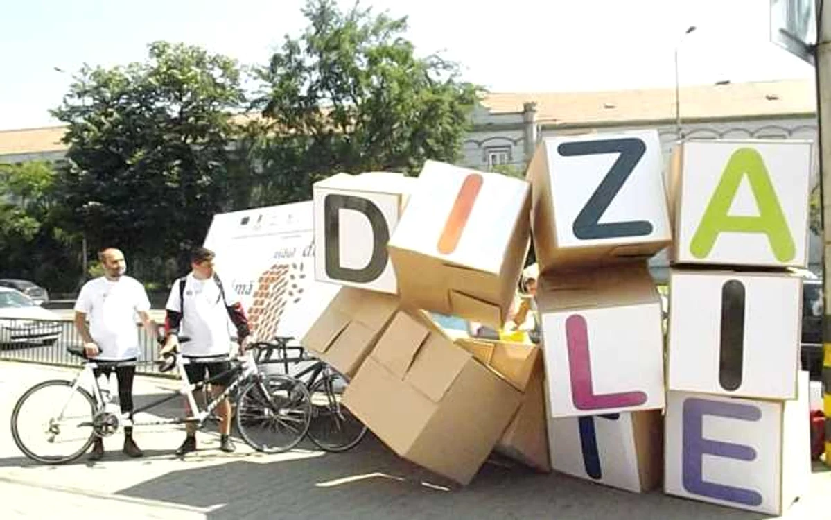 Organizatorii vor construi un zid pe care apoi îl vor dărâma FOTO:adevarul