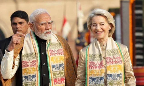 Ursula von der Leyen și Narendra Modi, premierul Indiei FOTO Comisia Europeană