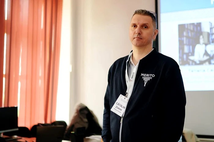 Cătălin Zăman, profesor de Limba și Literatura Română FOTO Arhiva personală