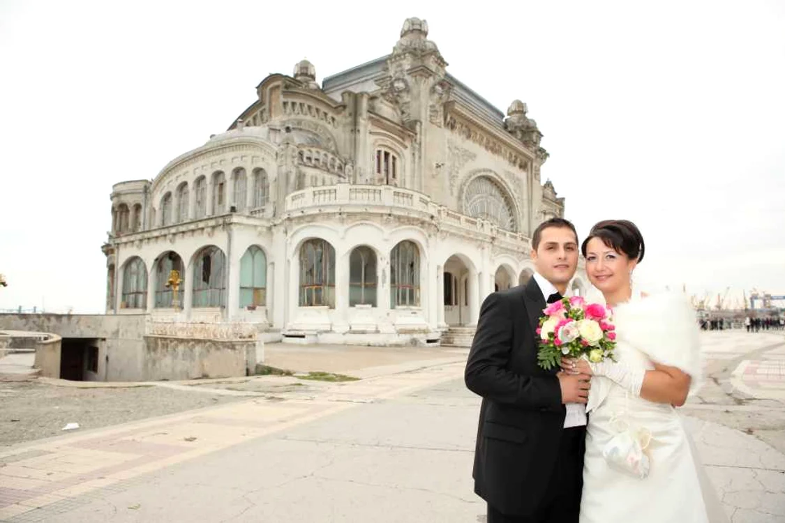 Nunta Săptămânii în Constanţa: Anda şi Sorin, dragoste la a doua vedere 