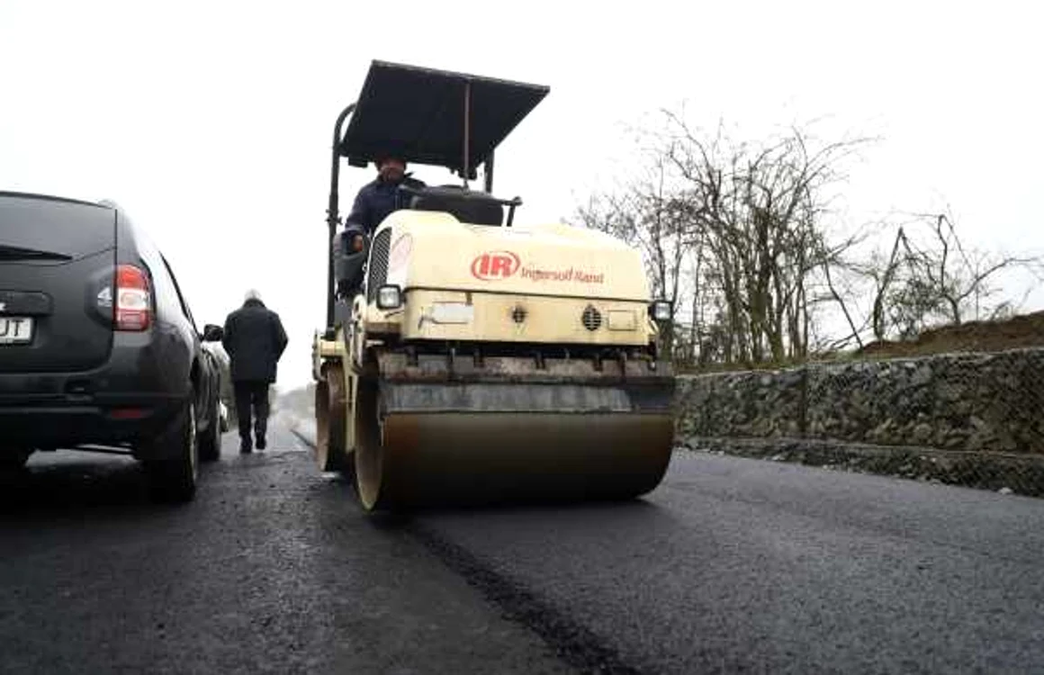 Un drum judeţean de 20,5 km a fost reabilitat cu peste 31 de milioane de lei FOTO CJ Timiş (arhivă)