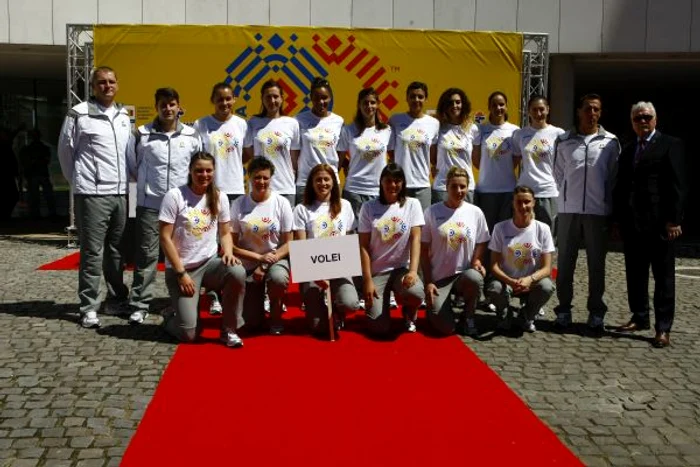 Nationala feminina de volei a Romaniei pentru Jocurile Europene de la Baku