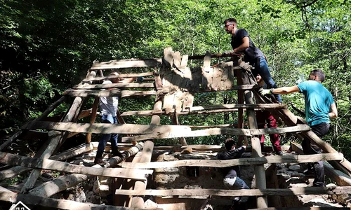 Un nou traseu turistic, amenajat de voluntari: 5 mori de apă din Caraș Severin, renovate prin proiectul „Salvăm Morile de Apă” jpeg