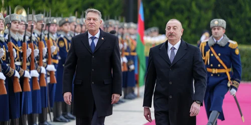 Klaus Iohannis si Aliev FOTO Presidency jpg