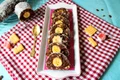 Salam de biscuiti cu rahat si banane  Sursa foto shutterstock 674718580 jpg