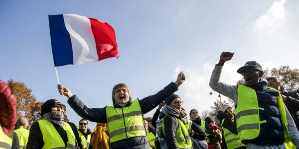 Protestul „vestelor galbene“ - Franţa / FOTO EPA - EFE / 18 nov 2018