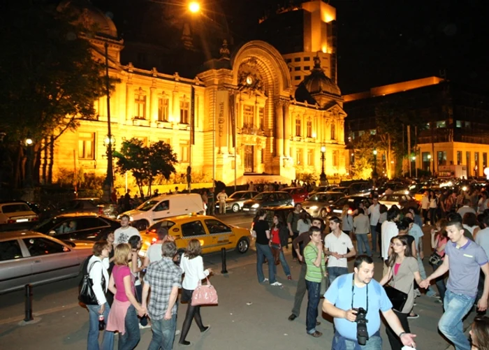 Anul trecut, mulţi bucureşteni au luat la pas Capitala