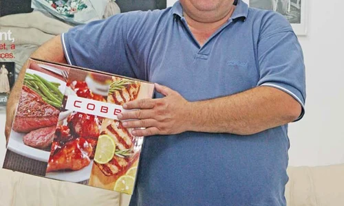 Ştefan Florin Daniel a câştigat un grătar electric jpeg