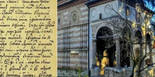 Actul de naştere al judeţului Vâlceaşi legătura cu Mănăstirea Coziia Foto colaj