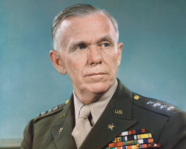 Army Chief of Staff General George C  Marshall official Portrait jpg