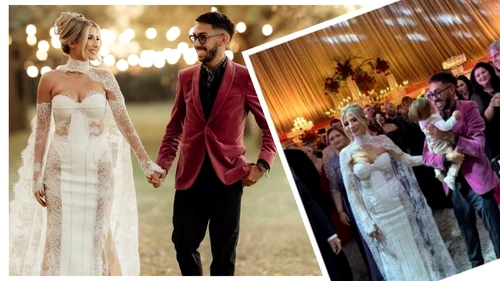 Claudia Puican și Armin Nicoară, alături de fiul lor - Foto: colaj Click!