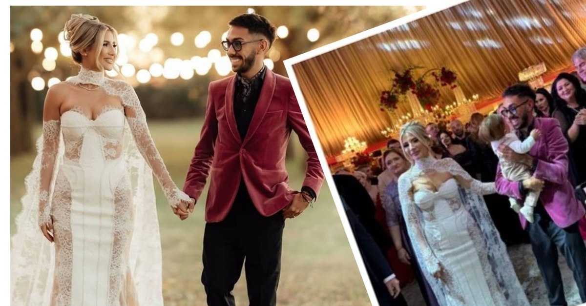 Ce tort spectaculos au avut la nuntă Claudia Puican și Armin Nicoară! Ce artiști faimoși au cântat la evenimentul cu 1.000 de persoane