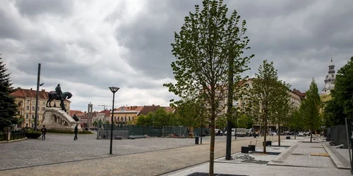piata unirii cluj latura vest. foto primaria cluj napoca 