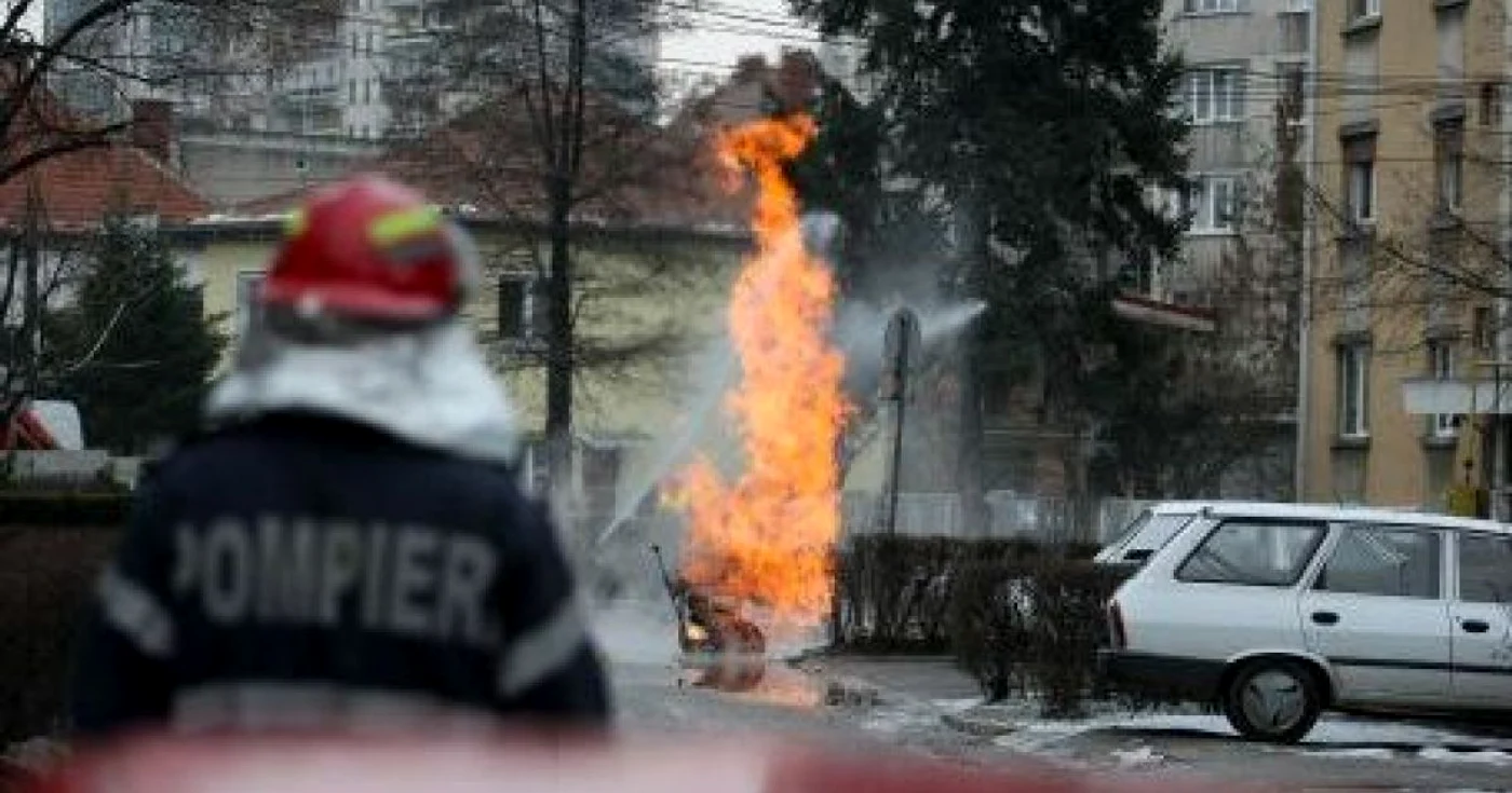 Pompierii au fost chemati pentru a evita o tragedie