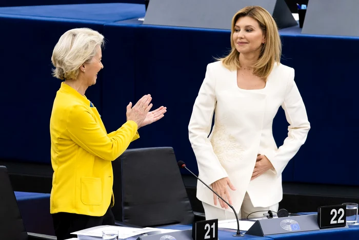 Ursula von der Leyen si Olena Zelenska FOTO Profimedia