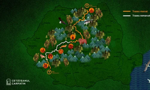 Traseul Via Transilvanica unește Bucovina de Valea Cernei jpeg