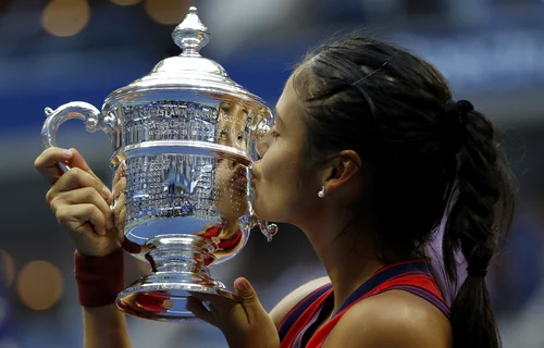 Emma Răducanu - câştigătoare US Open - 11 sep 2021 / FOTO EPA-EFE