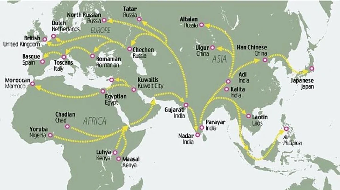 Cercetãtorii confirmã cã omul are origini africane, dar acesta a migrat spre Arabia, nu Egipt jpeg