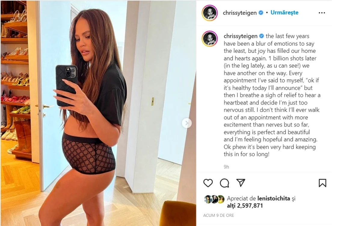 Chrissy Teigen Instagram