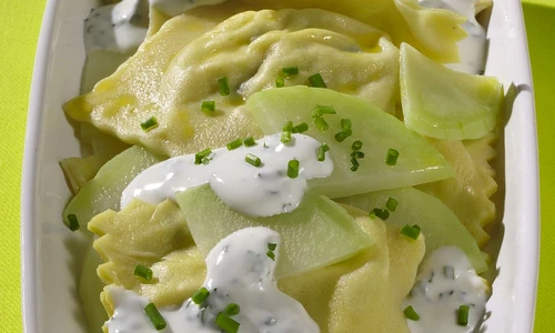 ravioli gulie sos ierburi aromate jpeg