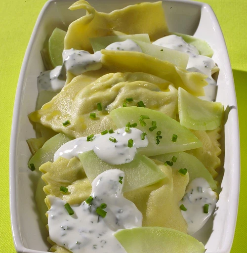 ravioli gulie sos ierburi aromate jpeg