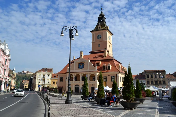 Braşovul este cel mai vizitat oraş din ţară de către turiştii străini. FOTOArhivă.