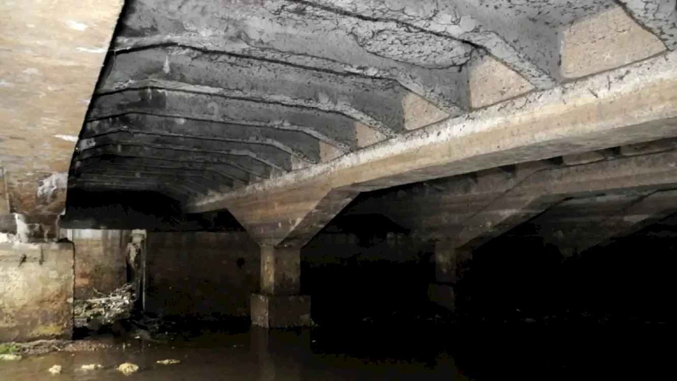 Aşa arată Planşeul Unirii în momentul de faţă. Foto arhivă