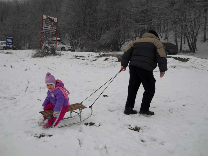 Oameni mici şi oameni de zăpadă din Cluj