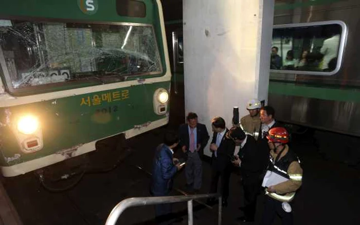 Accident metrou Seul FOTO Reuters