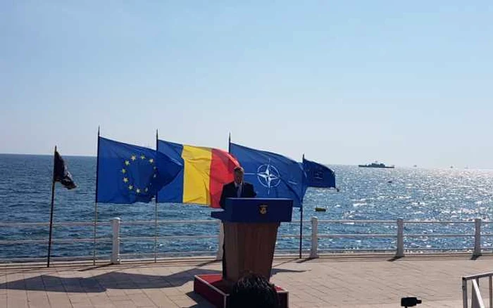 Klaus Iohannis la Ziua Marinei FOTO Călin Gavrilaş