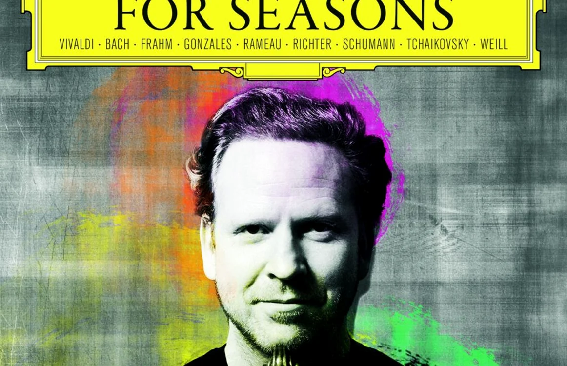Daniel Hope pe coperta discului For Seasons