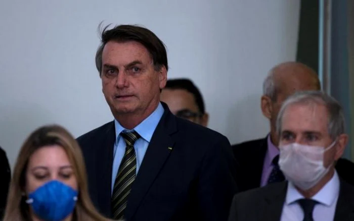 Jair Bolsonaro, în centrul imaginii FOTO EPA-EFE
