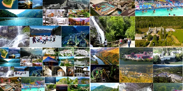 Vâlcea județul turismului total Colaj