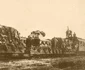 Trenul funerar cu osemintele Ostașului Necunoscut în timp ce era dus în 1923 în București Imagine de arhivă
