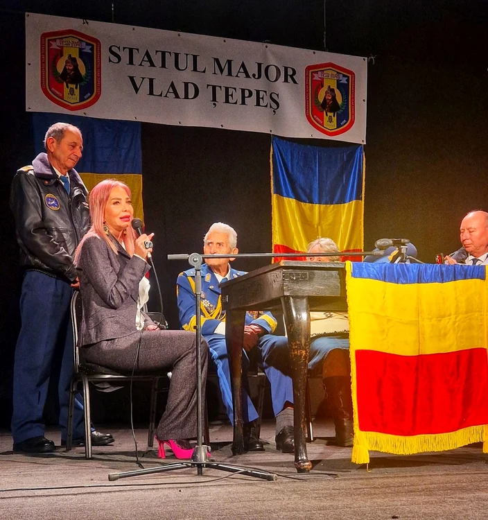 Radu Theodoru la o întâlnire a grupării paramilitare FOTO Facebook