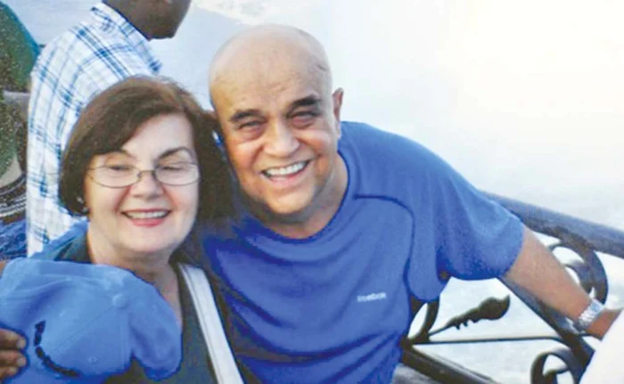 Alături de soţie, marea lui dragoste