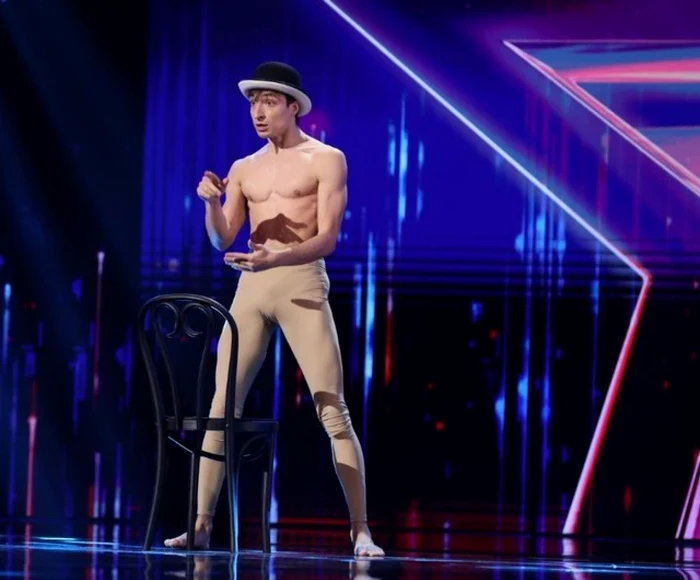 Aleksander Bautev la Românii au talent / FOTO PRO TV