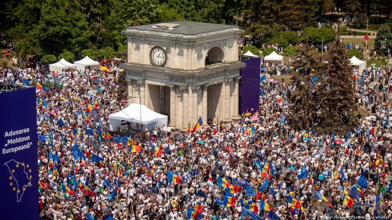 Puternic sprijin popular pentru aderarea Moldovei la UE