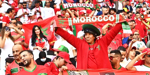 Suporteri Maroc la la Cupa Mondială de fotbal din Qatar 2022 FOTO EPE EFE (2) jpg