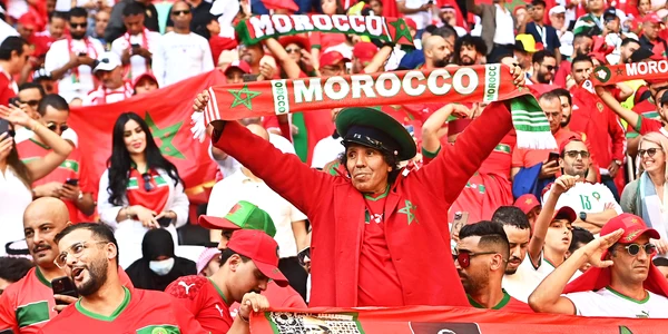 Suporteri Maroc la  la Cupa Mondială de fotbal din Qatar 2022 FOTO EPE EFE (2) jpg
